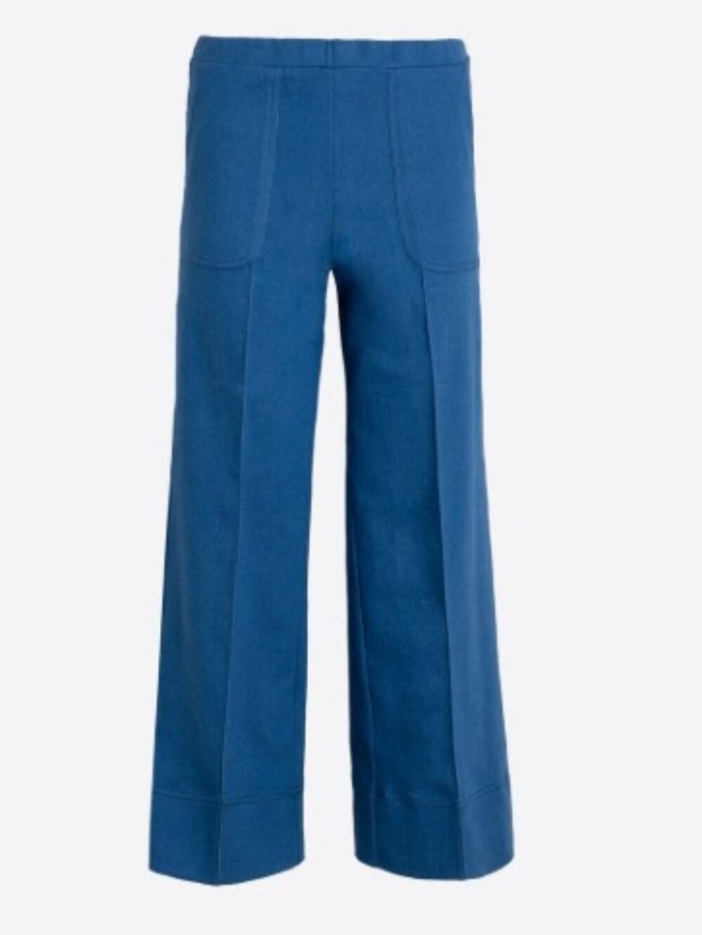 Vilagallo Wide Leg Blue Trousers